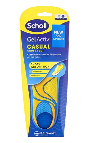 Zolīte Scholl GelActiv Casual, 40 - 46.5, 2 gab.