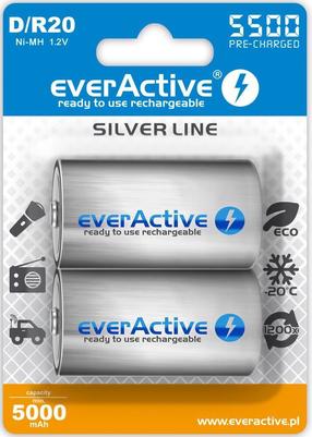 Аккумуляторные батарейки Everactive, 2 шт.