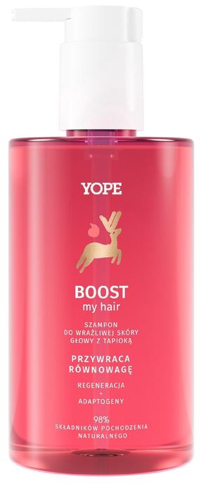 Šampūns Yope Boost My Hair, 300 ml