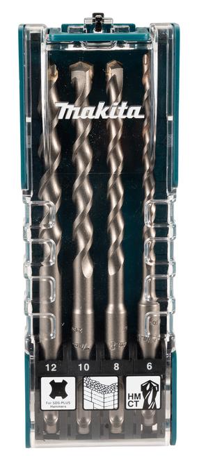 Puuride komplekt Makita D-74756, betoon, sds plus (te-c), 6 mm x 16 cm