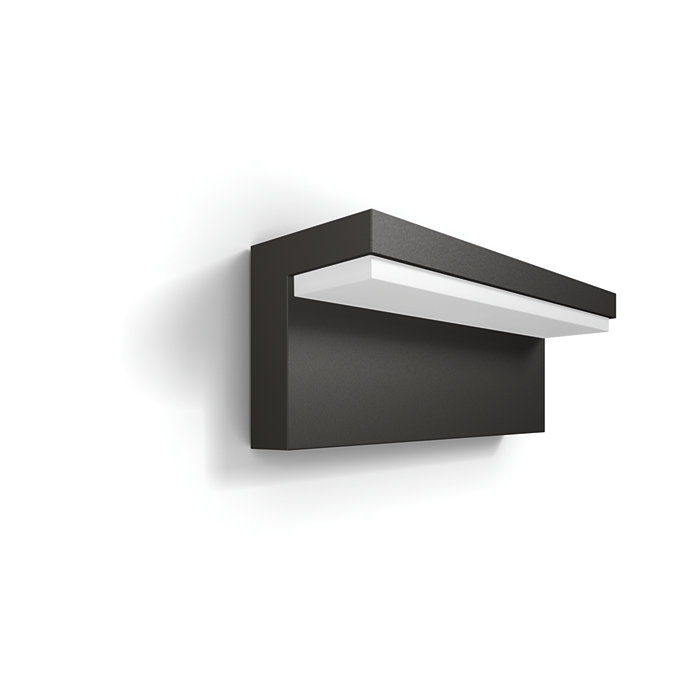 Õue seinavalgusti Philips Bustan, 4.5W, LED, IP44, antratsiit v., 7.8 cm x 9.2 cm