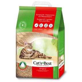 Kačių kraikas Cat's Best Original, organinis (sušokantis), 8.6 kg, 20 l