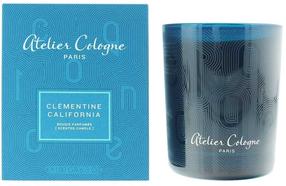 Svece, aromātiskā Atelier Cologne Clementine california, 45 h, 180 g, zila krās.
