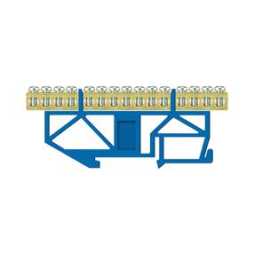 Klemmliist Pawbol LZ DIN, 15x16 mm², sinine v.