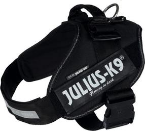 Petnešos šunims Trixie Julius-K9 IDC, juoda sp., 580 - 760 mm x 40 mm, M-L