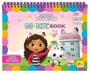 Креативная книга Lisciani Gabbys Dollhouse Gab-Tastic, розовый цв./многоцветный