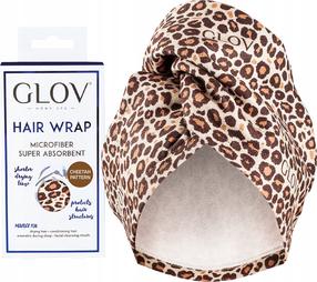 Juukserätik sauna Glov Hair Wraps, cheetah v.