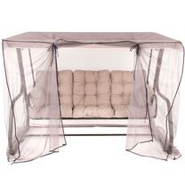 Lauko sūpynės Patio Celebes Plus H031-05PB, antracito sp./smėlio sp., 220 cm x 134 cm x 157 cm