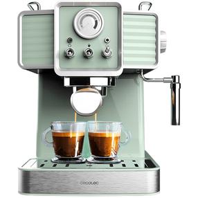 Эспрессо-кофемашина Cecotec Power Espresso 20, светло-зеленый цв.