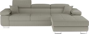 Kampinė sofa Armando Jarell 20, tamsiai smėlinė sp., dešininė, 203 x 289 cm x 85 cm
