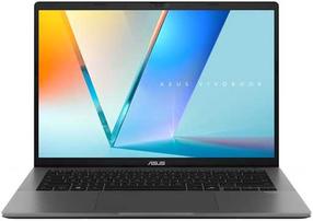 Nešiojamas kompiuteris Asus Vivobook S14 D3407HA-LY086W, i5-13420H, 16 GB, 512 GB, 14 ", Intel UHD Graphics, tamsiai pilka sp., EN, Windows 11 home