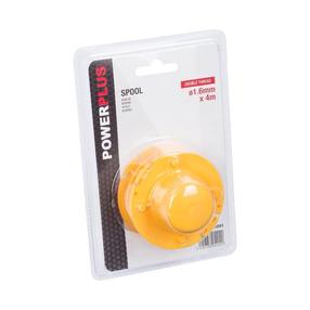 Spoles ar auklu Powerplus POWACG1091, dzeltena krās.