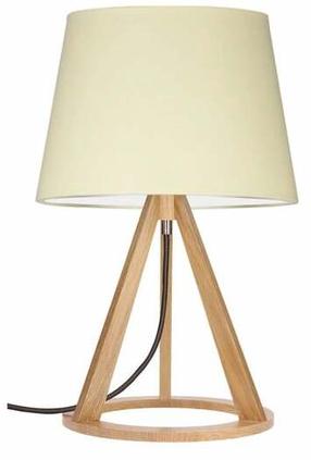 Galda stāvlampas Spot-Light Konan, E27, 25W, krēmkrāsa krās./brūna krās.