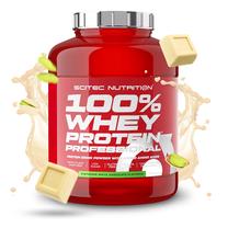 Maisto papildas Scitec Nutrition 100% Whey Protein, baltojo šokolado skonio/pistacijų skonis, 920 g