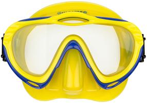 Ujumismask Waimea, sinine v./kollane v.