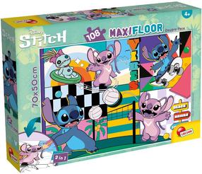 Puzle Lisciani Disney Stitch, 50 cm x 70 cm, 108 gab., daudzkrāsaina
