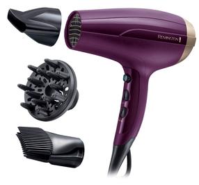 Föön Remington D5219, 2300 W, must v./violetne v.