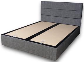 Lova dvigulė Kalune Design Bed Base & Headboard Double, 160 x 200 cm, pilka sp., be čiužinio