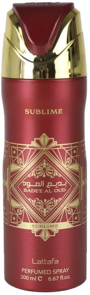 Дезодорант для мужчин Lattafa Bade'e Al Oud Sublime, 200 мл