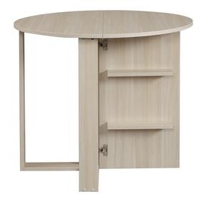 Prekė su pažeista pakuote. Stalas Kalune Design Middle, ąžuolo sp./smėlio sp., 90 cm x 45 cm x 77 cm