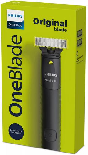 Бритва для бороды Philips OneBlade QP1424/10, ni-mh, серый цв.