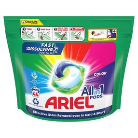 Kapsulas mazgāšanai Ariel Color, 44 gab.