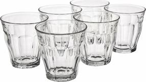 Klaaside komplekt Duralex Picardie S2210899, klaas, 0.25 l, 6 tk
