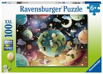Dėlionė Ravensburger Space playground, 100 vnt.