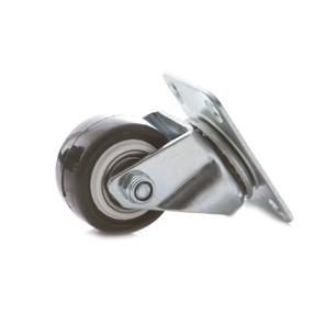 Ritenis Haushalt W40PU-B, Ø 4 cm, melna krās./pelēka krās.
