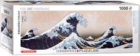 Pusle Eurographics Panoramic Fine Art Great Wave off Kanagawa 6010-5487, 99 cm x 33 cm, 1000 tk, mitmevärviline