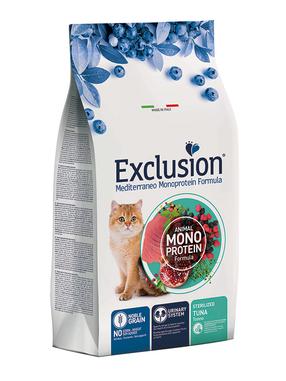 Sausas kačių maistas Exclusion Mediterraneo, tunas, 1.5 kg