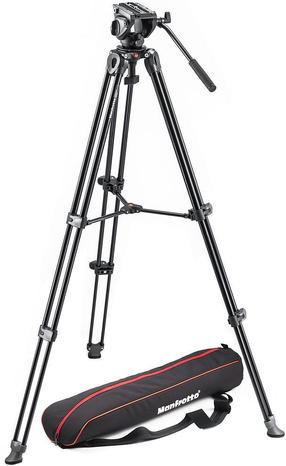 Alus Manfrotto MVT502AM + MVH500A, alumiinium