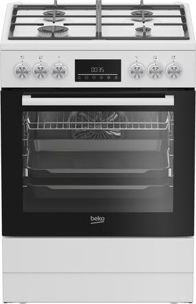 Dujinė viryklė su elektrine orkaite Beko FBM62330GWDTN