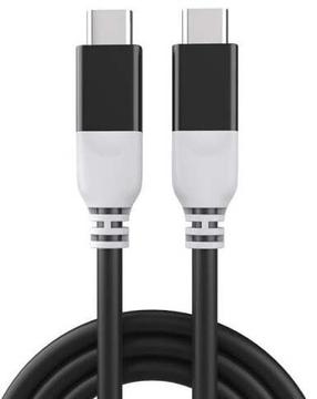 Kabelis San Guan CA914135, 2 x USB-C, 300 cm, melna krās., 100 W
