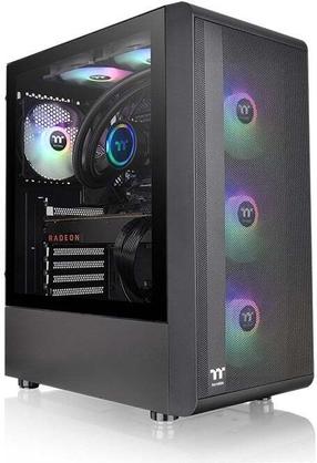 Корпус компьютера Thermaltake S200 TG ARGB, черный цв.