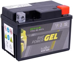 Akumuliatorius IntAct Bike Power GEL YTX4L-BS, 12 V, 3 Ah, 60 A