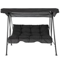 Lauko sūpynės Patio Tora D002-06PB, antracito sp., 175 cm x 95 cm x 140 cm