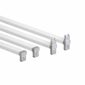 Vaheleht Elfa 205014, 55 cm x 2 cm, valge v., 5 tk