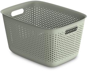 Krepšelis, daiktų saugojimo Orplast OpenStore, žalia sp., 39 x 29 x 22 cm