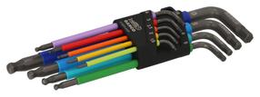 Набор шестигранных ключей Bahco C1997LM/9P, 26.5 см, 9 шт.
