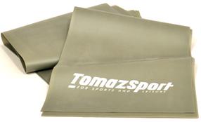 Pasipriešinimo guma Tomaz Sport Super Heavy, 200 cm x 15 cm x 0.055 cm, pilka sp.