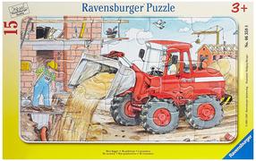 Dėlionė Ravensburger 063598, 25 cm x 14.5 cm, 15 vnt., įvairių spalvų