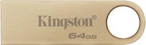 USB atmintinė Kingston DataTraveler DTSE9 G3, aukso sp., 64 GB