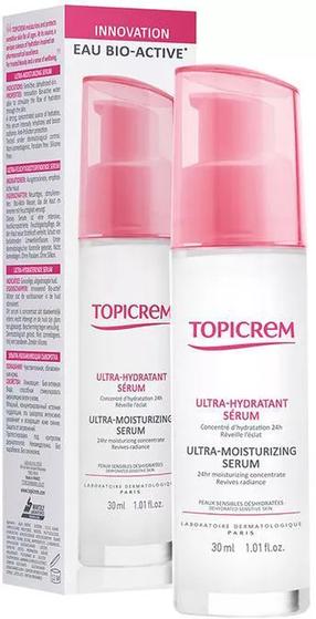 Näo seerum Topicrem Hydra+, 30 ml