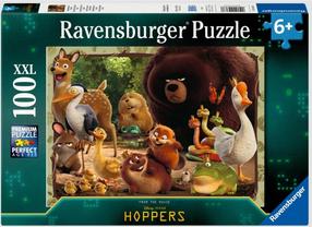 Puzle Ravensburger Hoopers, 49 cm x 36 cm, 100 gab.