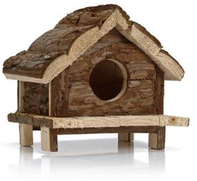 Namelis graužikams Beeztees Forest Chalet, 15 cm x 15 cm x 16.5 cm, rusva sp.
