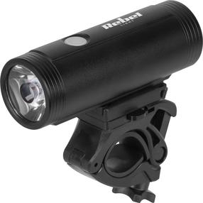 Передний велосипедный фонарь, перезаряжаемый Rebel Rechargeble Lamp URZ0948, алюминий, черный цв.
