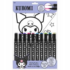 Набор для рисования Kids Euroswan Paint By Numbers Kuromi, белый цв.