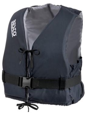 Glābšanas veste pieaugušajiem Besto Dinghy 50N, melna krās., L, 60 kg