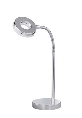 Galda stāvlampas Trio Rennes R52411106, LED, 4W, balta krās./hroma krās.